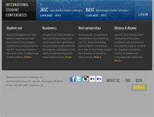 Tablet Screenshot of iscdc.org